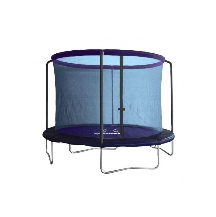 Спортивный батут с сеткой SPORTSPOWER BLUE FROG COMBO BF-12